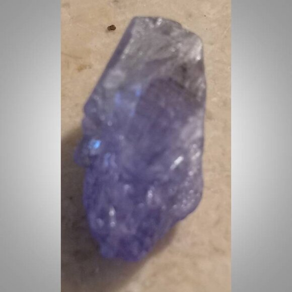 tanzanite raw chunk 02 harmony CHAKRA communication 121225 - Picture 4 of 5